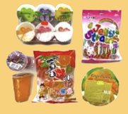 JELLY CUPS & JELLY STRAWS & PUDDING