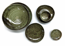 TOKYO DESIGN STUDIO - SHINRYOKU GREEN TRIANGLE - COBALT BLUE