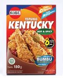 KOBE TEPUNG KENTUCKY HOT&amp;SPICY 150 GR