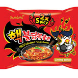 (SAMYANG) INST.N CHICKEN 2X SPICY HOT 140 GR (HALAL)