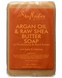 SHEA MOISTURE - ARGAN OIL &amp; RAW SHEA BUTTER SOAP 8OZ