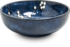 SCHAAL HANA BLAUW O/15,5CM|H5CM