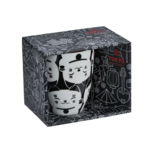 JP LUCKYCAT MUG GIFTBOX WHITE CAT 380ML