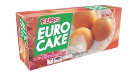 EURO CAKE STRAWBERRY 6X24G