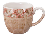 HANDMADE MUG PINK 8,7X8CM