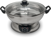 ELEKTRISCHE FONDUE PAN 2-VAK 4.5LITER