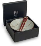 JAPANSE SCHALENSET HANA LICHTGROEN O/24,5CM|H7,5CM