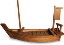 SUSHI BOOT BAMBOE 60X24,5CM