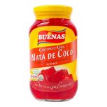 BUENAS - COCONUT GEL RED NATA DE COCO 340G