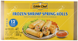 LITTLE CHEF - SHRIMP SPRING ROLLS 300G