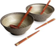 EDO JAPAN- NENRIN RAMENBOWLSET O/22CM|H9CM