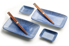 SUSHISET ORIENTAL TOKUSA 22X12,5CM|H2,5CM