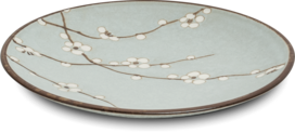 EDO JAPAN - HANA LICHTGROEN BORD (O/26CM|H3CM)