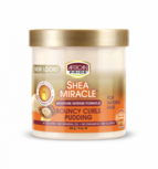AFRICAN PRIDE - SHEA MIRACLE - BOUNCY - CURLS PUDDING 15OZ