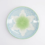 TOKYO DESIGN STUDIO - Lily Flower Plate 26x2cm Light Blue 21158 6/36