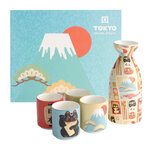 TOKYO DESIGN STUDIO - Kawaii Japan Sake Set 1:4 120/50ML 21681 1/12