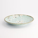 TOKYO DESIGN STUDIO - Light Blue Sakura Plate 19.5x3cm 6/48
