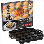 OTAFUKU, Cast Iron Takoyaki Plate 16 holes