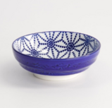 Nippon Blue Dish 9.5x3cm Star E 15604 12/144