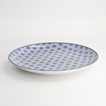 TOKYO DESIGN STUDIO - Nippon Blue Plate 25.7x3cm Star TN-06/F 3/24