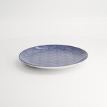 TOKYO DESIGN STUDIO - Nippon Blue Plate 20.6x2.2cm Dots TN-05/B 3/48