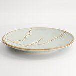TOKYO DESIGN STUDIO - Green Soshun Plate 26x3.4cm Q210/BP 4/24