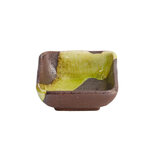 TOKYO DESIGN STUDIO - Mino Craft Sauce Dish 7.5x7.5x3.2cm Brown 12/144