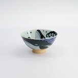 Kawaii Rice Bowl Whale 12.5x6.5cm 350ml MU-8010 10/120