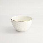 TOKYO DESIGN STUDIO - Nippon White Gold Rim Bowl 11.4x6cm 350ml Star 6/48