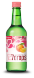 7 DROPS SOJU PEACH 12%