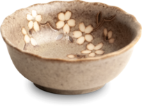 EDO JAPAN - SAUSSCHAALTJE ANEMOON TAUPE, &Oslash;9 cm | H3,5 cm, 6044104