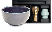 EDO JAPAN -  MATCHASET XL UZU BLAUW O/13 CM|H7 CM