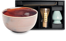 EDO JAPAN -  MATCHASET XL UZU ORANJE O/13 CM|H7 CM