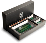 EDO JAPAN - SUSHISET GROEN/BRUIN 22x12,5 cm | H2 cm