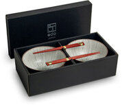 EDO JAPAN - UDONBOWLSET SHIMA O17CM/H8,7 CM