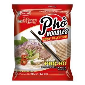 (OH RICEY) PHO BO RICE NOODLES BEEF