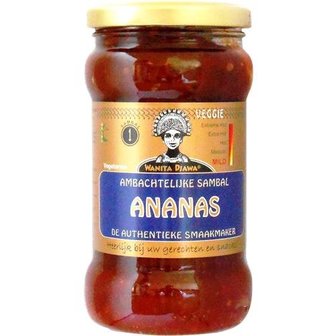 (WANITA DJAWA) SAMBAL ANANAS 290 ML