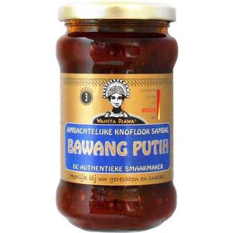 (WANITA DJAWA) SAMBAL BAWANG PUTIH 290 ML