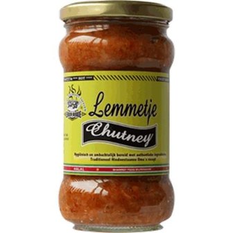 (LEKKER BEKKIE) LEMMETJES CHUTNEY 290 ML