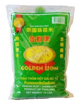 GOLDEN LION PANDAN RIJST 4,5 KG