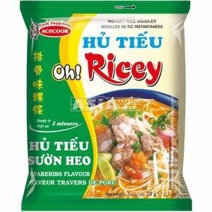 OHRICEY HU TIEU SUON HEO RICE NOODLES 70 GR