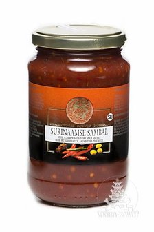 KONINGSVOGEL SURINAAMSE SAMBAL 375 GR