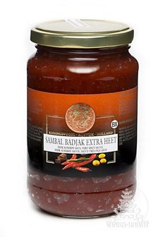 KONINGSVOGEL SAMBAL BADJAK EXTRA HEET 750 GR