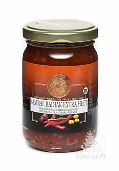 KONINGSVOGEL SAMBAL BADJAK EXTRA HEET 200 GR