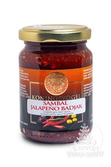 KONINGSVOGEL SAMBAL BADJAK JALAPENO  200 GR