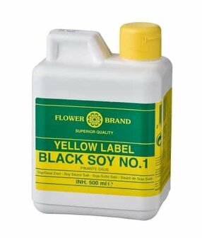 FLOWER BRAND YELLOW BLACK SOY NO.1 (500 ML )