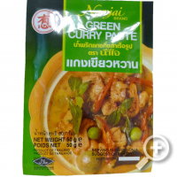 NJ GREEN CURRY PASTE 50 GR