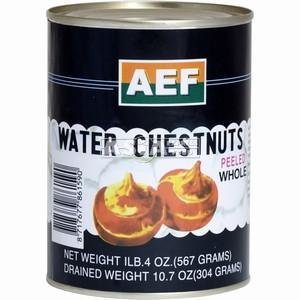 WATER CHESTNUTS WHOLE 567 GR
