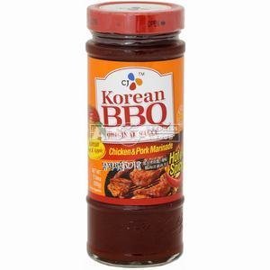 CJ KOREAN BBQ CHICKEN &amp; PORK  MARINADE 480 GR