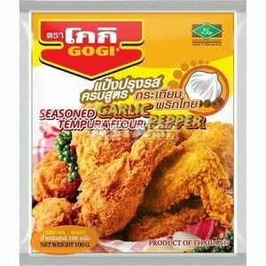 GOGI TEMPURA FLOUR GARLIC &amp; PEPPER 100GR